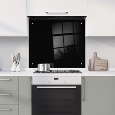 Coloured glass splashback - coloured,