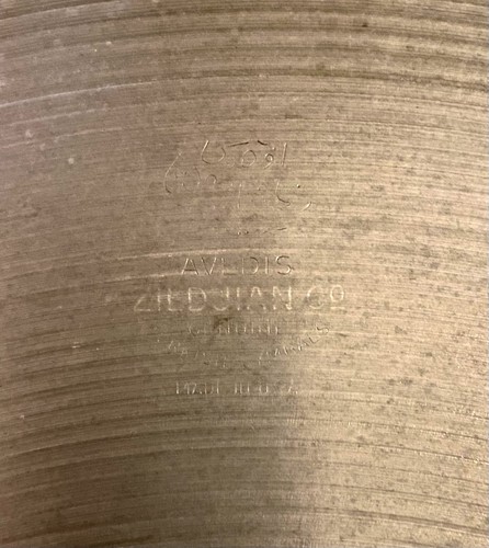 Zildjian avedis vintage 1950s - avedis,