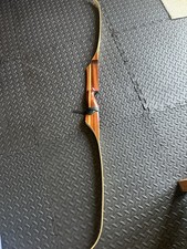 Raven Archery Bow 150cm Bow Hunting Vintage Petron Wooden 26lb No 31125