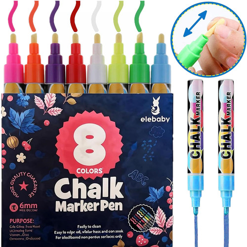 Liquid chalk markers - chalk,