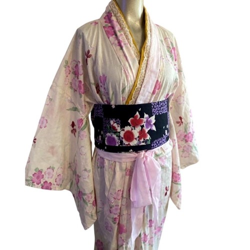 Japanese yukata kimono set - yukata,