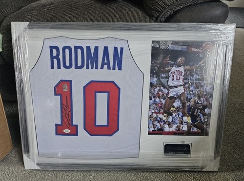 Dennis rodman signed detroit - rodman,