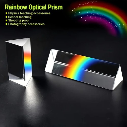 Educational glass prism - educational,