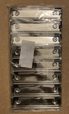 8 pcs  Clipboard Clip 10cm Spring Loaded Surface Mount Handle Clipboard Clamp