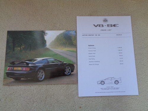 Lotus esprit press - lotus,