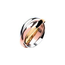 A 3mm 9 Carat Three Colour