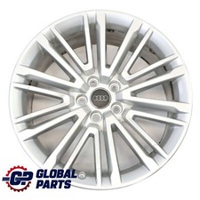Audi A4 8W B9 Silver Wheel Light Alloy Rim 19" 8,5J ET:40 8W0601025BE