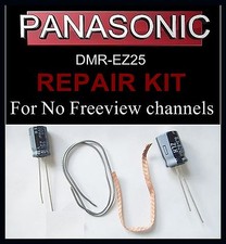 Panasonic Repair kit DMR-EZ25 No TV FREEVIEW CHANNELS found tuning dvd recorder