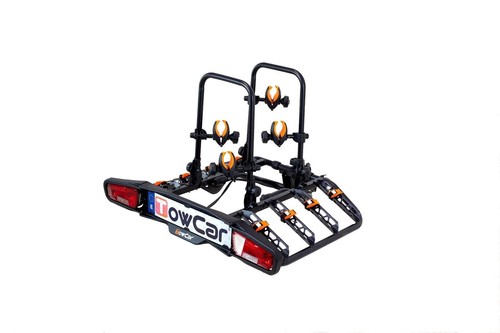 Tow bike rack towcar black - tow,