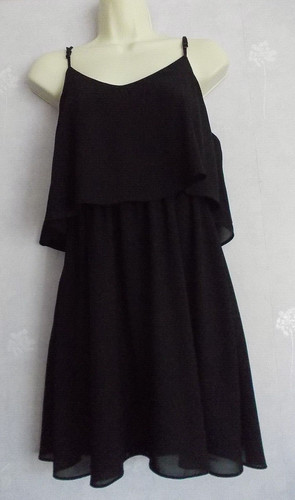 New missguided black - black, chiffon