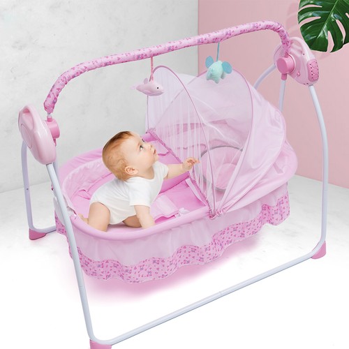 Electric baby crib cradle - electric,