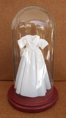 Domed glass display case - domed,