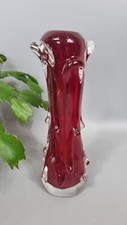 Italian Murano Style Glass Red