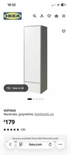 IKEA Visthus Grey/White