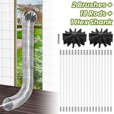 21Pcs Flexible Chimney Sweep