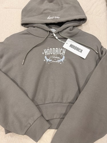 Hoodrich womens gray graphic - gray,