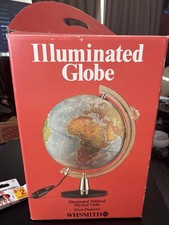 WHSmith Illuminated Political Globe 25cm Diameter