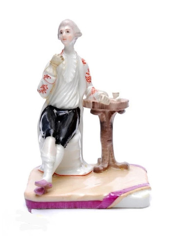 Ludwigsburg porcelain figure - porcelain,