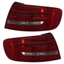 Audi A4 Rear Light 2008-2012 Avant Outer Wing Tail Lamp Lens Pair Left & Right