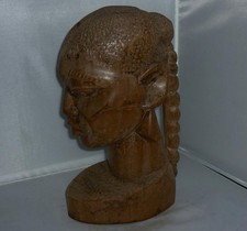 VINTAGE BROWN WOODEN HAND MADE