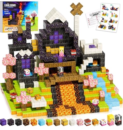 Magnetic blocks 120 pcs - blocks-120,