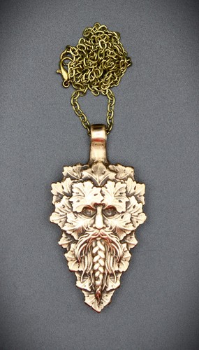 Sale handmade bronze - -, green