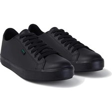 Kickers Tovni Lacer Mens Leather Black Shoes Trainers Size 7-12