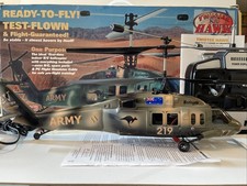 J Perkins Twister Hawk R/C Helicopter Boxed & Working Needs New Battery