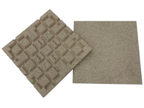 Dflect rubber tiles sand - rubber,