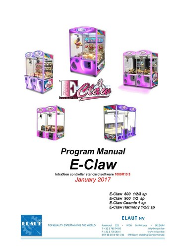 Elaut claw manual coin - -,
