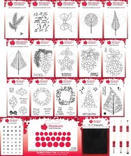 Woodware Festive Clear Stamps