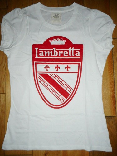Ladies lambretta shield retro - lambretta,