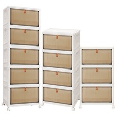 3-5 Tier Plastic Storage Boxes