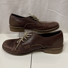 Barbour Brown Lace Up Smart Autumnal Shoes Uk 8