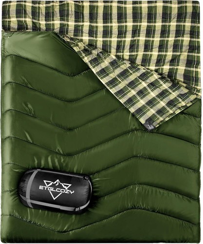 Double sleeping bag - double,
