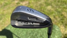 Ping S58 Black Dot 6 Iron ZZ 65 Regular Steel Shaft Ping Grip ZZ65 