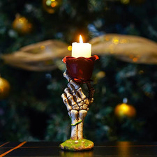 Spooky Gothic Style Candle