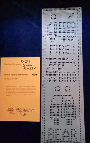 Knittery punchcard suit - knittery,