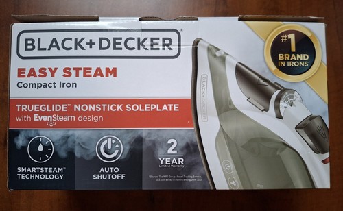 Black decker steam iron - black, &