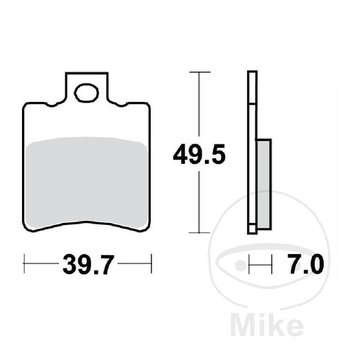 Brake pads standard - pads, trw