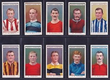 Ogdens FAMOUS FOOTBALLERS 1908 Set Of 50 Billy Meredith Foulke Needham *VG Cond*