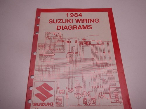 1984 suzuki wiring diagrams - wiring,