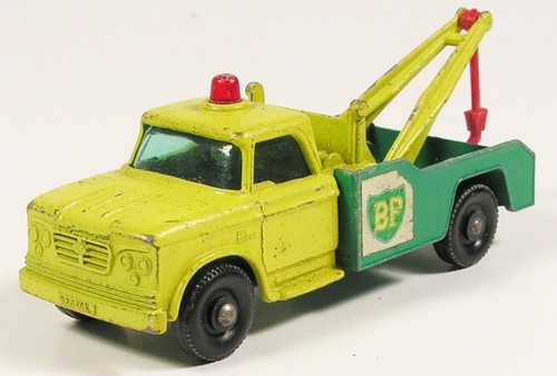 Matchbox dodge wreck tow - dodge,
