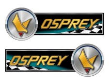 2 Osprey Boats Marlin Left/Right Stickers