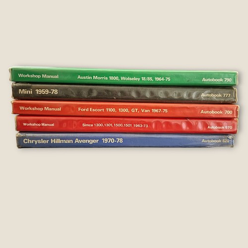 Vintage autobooks workshop - vintage,