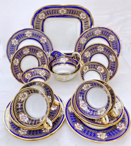Cauldon superb cobalt enamel - superb,