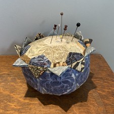 Vintage Patchwork Pin Cushion William Morris Fabric