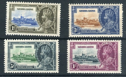 Sierra leone kgv 1935 silver - sierra,