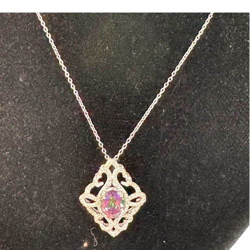 Diamonique qvc mystic topaz - diamonique,