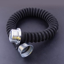 Black Rubber Cloth Thread Hose